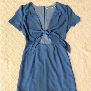 Kimchi Blue Bow Front Cutout Mini Dress